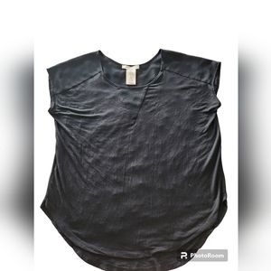 Womens Philosophy Black Top Medium